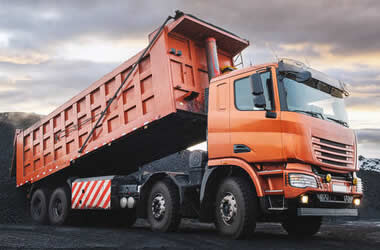 Services tipper truck